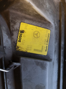 Mercedes Benz W124 1985-1993 originaal Bosch vasak esituli (5 foto / 10)