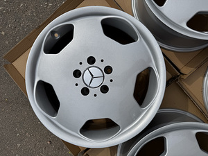 17" ретро диски Mercedes-Benz 5x112 (как новые) (1 фото из 9)