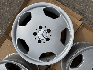 17" ретро диски Mercedes-Benz 5x112 (как новые) (3 фото из 9)