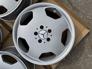 17" ретро диски Mercedes-Benz 5x112 (как новые) (4 фото из 9)