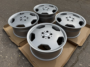 17" ретро диски Mercedes-Benz 5x112 (как новые) (5 фото из 9)