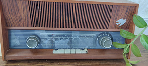 Retro raadio, raadio töötab, skantic (1 foto / 1)
