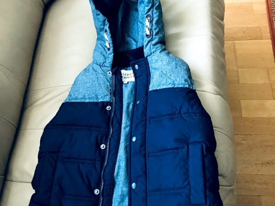 Soojustatud vest poistele vanuses 4-6 aastat