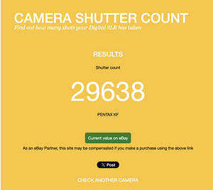 Pentax KF kere (ostetud uuena 09.2024) (3 foto / 3)