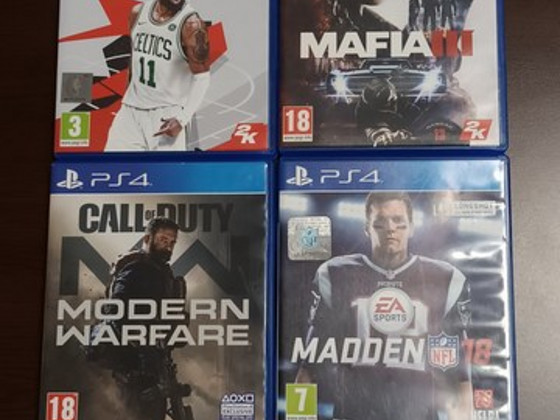4 игры на ps4