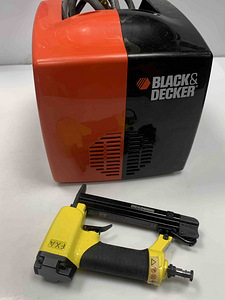 Воздушный компрессор Black&Decker 1100w + Пистолет FXA (2 фото из 6)
