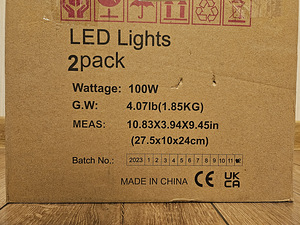 LED prožektorid (2 tk) (3 foto / 4)
