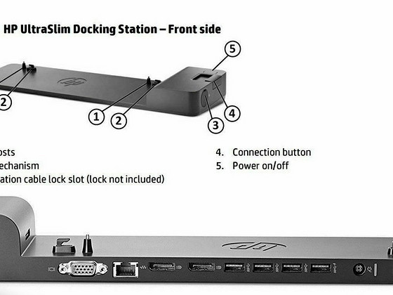 Hp 2013 ultra slim docking station