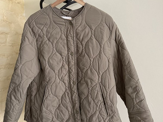HM стеганая куртка, S (oversize)