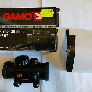 GAMO красный точечный прицел (почти новый)