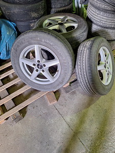 Veljed + rehvid 215/65 R16 4tk 4-5mm (2 foto / 4)