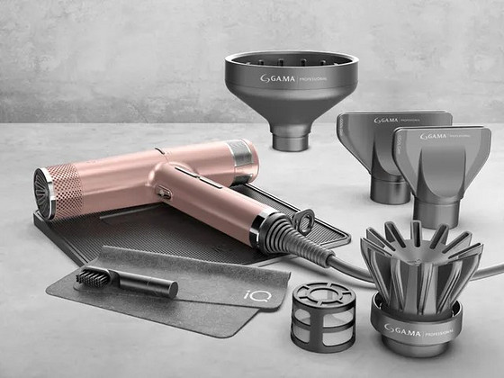 GA.MA IQ2 Perfetto Hairdryer Rose Gold