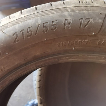 Летние шины 215/55/17
