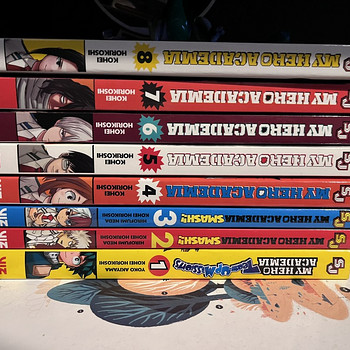 My hero academia manga