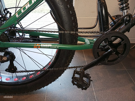 Full suspension fat bike