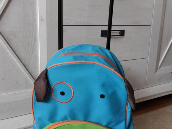 Laste seljakott rattaga