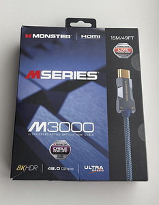 Monster Cable HDMI 2.1 M3000 UHD 8K , 15m (1 фото из 4)