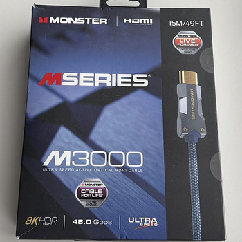 Monster Cable HDMI 2.1 M3000 UHD 8K , 15m