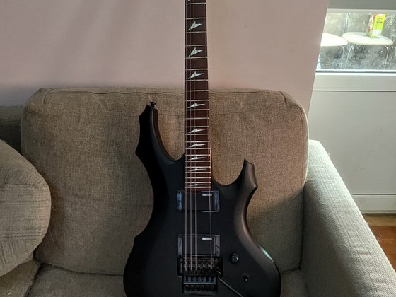 ESP LTD F-200 Black Satin Electric Guitar