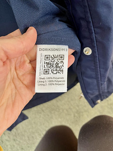 Didriksons Thelma tüdrukute k/s parka 140 (2 foto / 7)