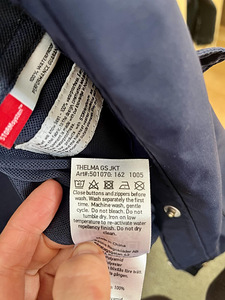 Didriksons Thelma tüdrukute k/s parka 140 (3 foto / 7)