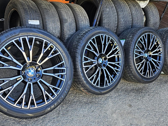 Диски R20 5x120 BMW x5 x6 новый комплект + датчики f15 f16