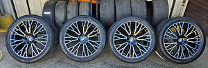 R20 veljed 5x120 BMW x5 x6 uus komplekt + andurid f15 f16 (6 foto / 8)