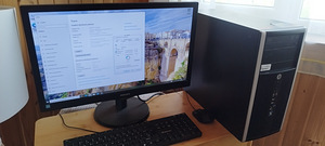 Компьютер 4 ядерный 3.2ghz 8gb ram 120gb ssd + display 24 (1 фото из 2)