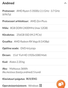 Lenovo V155-15API (3 фото из 4)