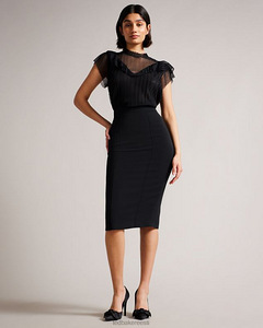 Ted Baker Raees seelik stretch pencil midi skirt s.5 (1 foto / 10)