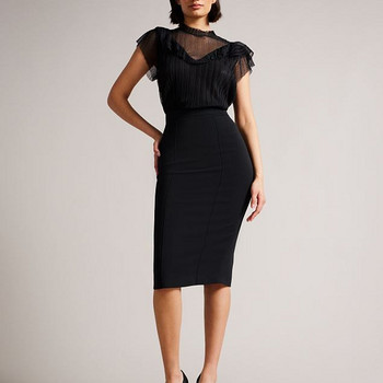Ted Baker Raees seelik stretch pencil midi skirt s.5