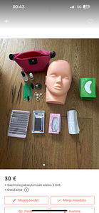 Mannekeeni pea ripsmete pikendamiseks (1 foto / 4)