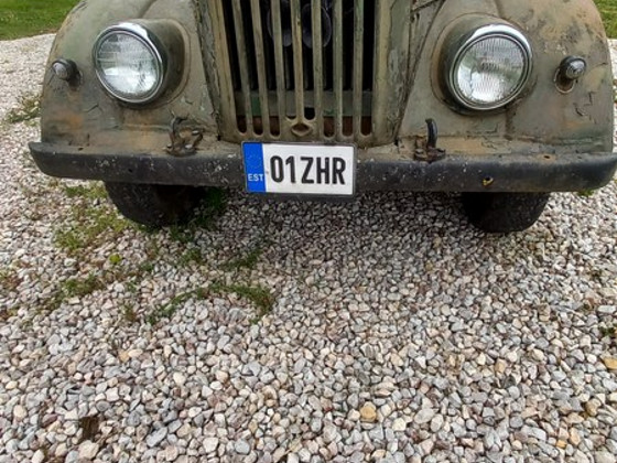 Müün GAZ 69 1957 väljalaskega