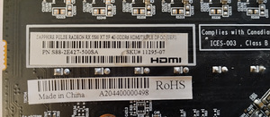 Radeon RX5500XT 4Gb (1 foto / 5)