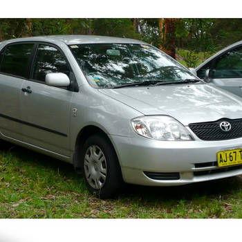 Toyota corolla 2002 esituled