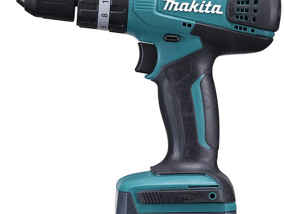 Akutrell Makita DHP347D + 2tk Aku + laadija + kohver