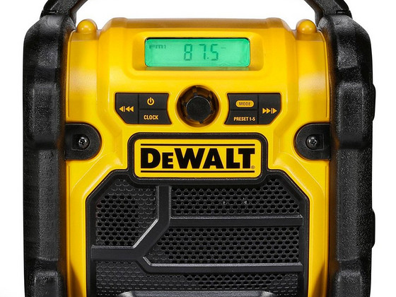 Akuraadio DeWalt DCR019-QW + Aku 6,0Ah 20V