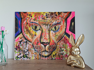 Maal papil 61 cm × 48 cm, akrüül (2 foto / 7)