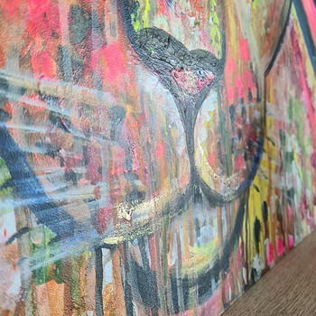Maal papil 61 cm × 48 cm, akrüül