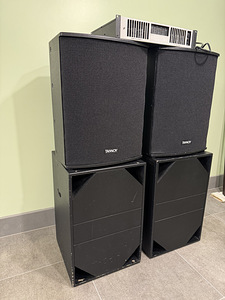 PA komplekt Tannoy + Lab Gruppen C48:4 (2 foto / 9)