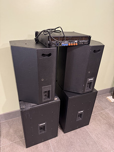 PA komplekt Tannoy + Lab Gruppen C48:4 (7 foto / 9)