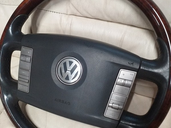 Деревянный руль Vw Volkswagen Touareg Phaeton