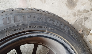 Good Year Ultra grip Ice arctic SUV 225/65-R17 1 tk (5 foto / 10)