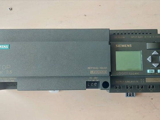 Siemens PLC LOGO!12/24RC + SITOP POWER 3.5 БЛОК ПИТАНИЯ