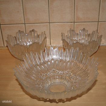 Тарелки из стекла