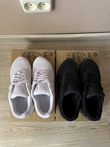 Nike air max 90 белые, черные (5 фото из 7)