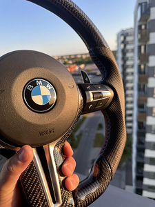 Rool BMW M Performance Carbon | 3-серия | ПОДУШКА + лепес (3 фото из 5)
