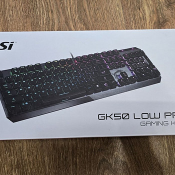 Игровая клавиатура MSI vigor GK50