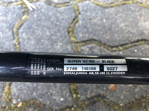 Emmaljunga Super Nitro black (6 foto / 7)