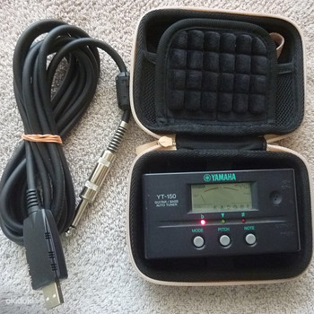 YAMAHA YT-150 ЦИФРОВОЙ НАСТРОЙЩИК ГИТАРЫ + USB КАБЕЛЬ + ЧЕХО
